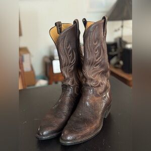 Murga Boot Company. Cowboy/Western Boots, leather, excellent.